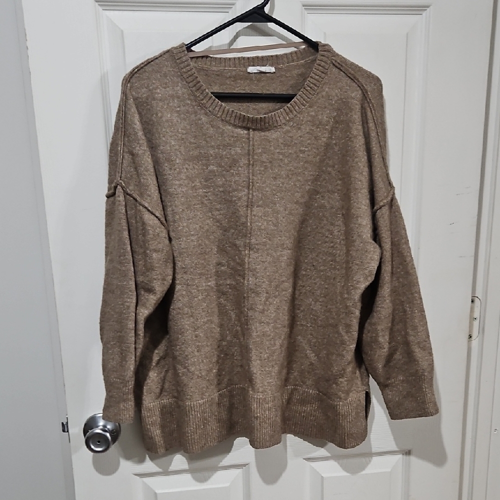 Bundle Sale | 4 For $20 |Westbound‎ Tan Knit Sweater Size Xlarge
